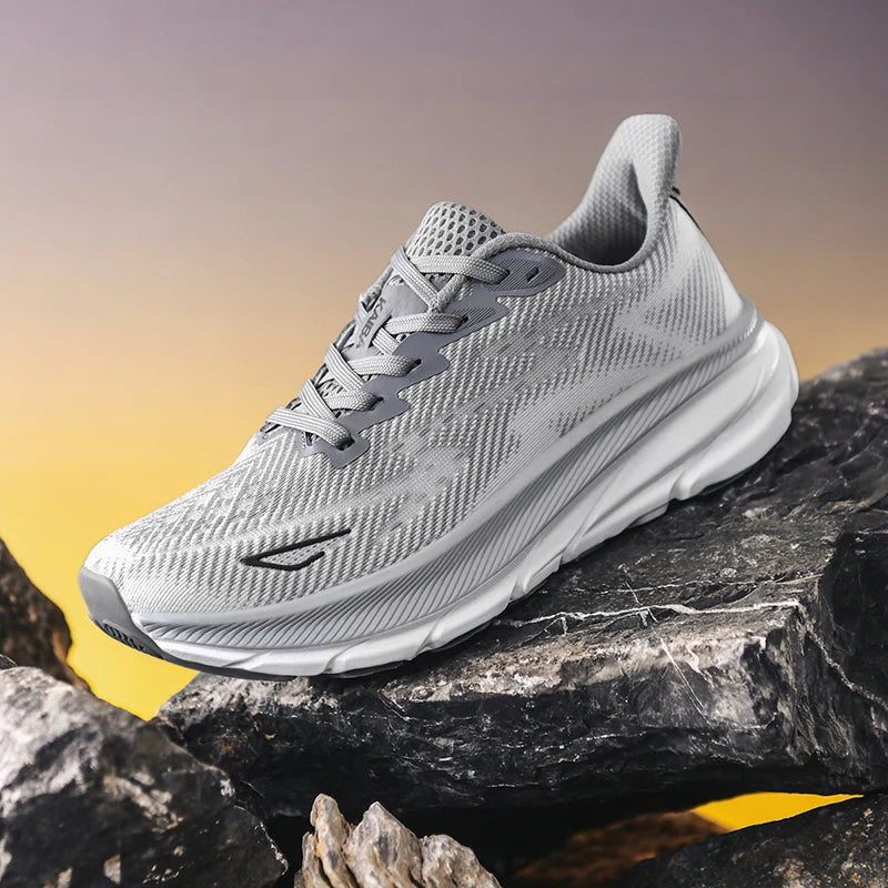 New Running Casual Sports Shoes Outdoor Comfortable Spring Summer Non-slip Sneakers Unisex for Men Women Soft Trainer Men Trail Pi-Mart