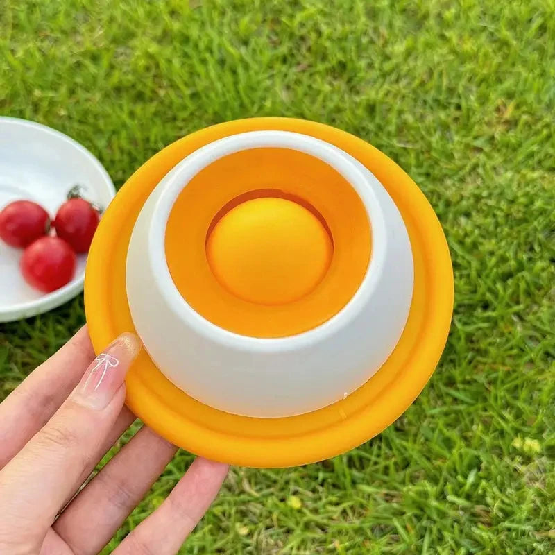 2-in-1 Slow Feeder Lick Mat Pet Puzzle Toy for Dog Cat Pi-Mart