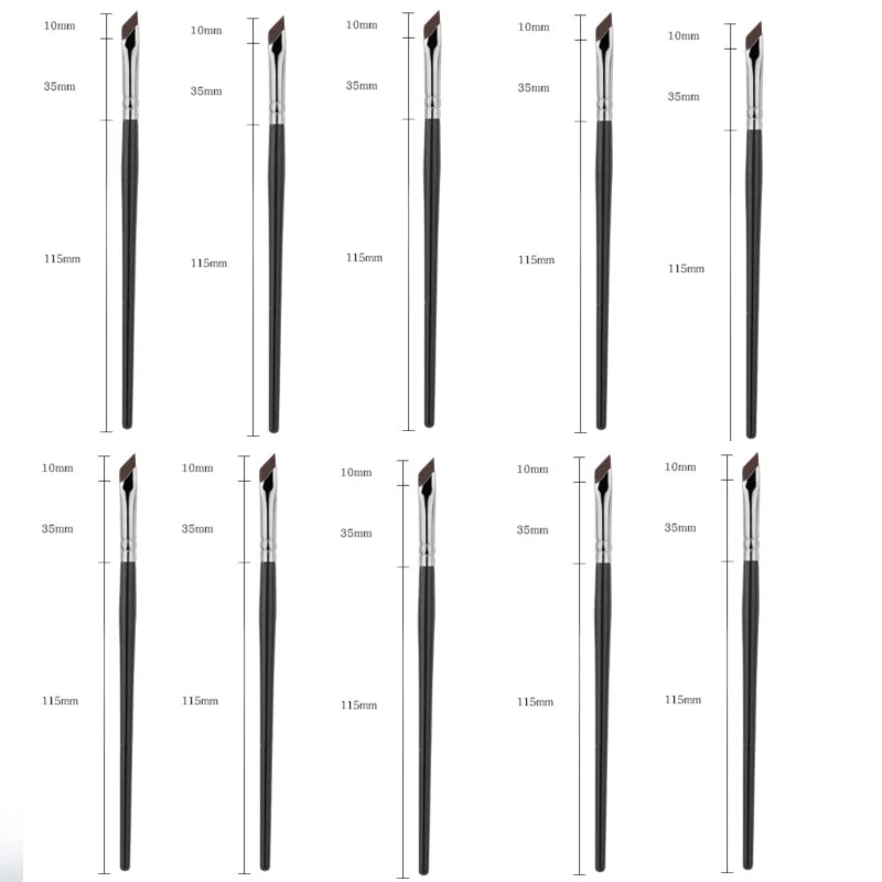 Upgrade Blade Eyeliner Brush Ultra Thin Fine Angle Flat Eyebrow Brush Under The Eyes Place Makeup Brush Precise Detail Brush Pi-Mart