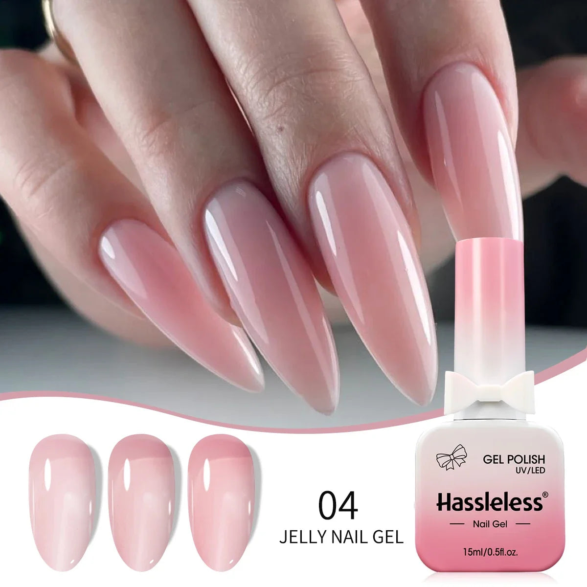 Single-use 15ml gel nail polish, convenient for home or salon manicures, easy to remove. Tri Light Beauty