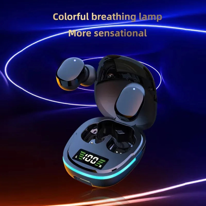 G9S Bluetooth 5.1 In Ear Wireless Earbuds LED Power Display Low Latency Gaming HiFi Stereo Sports Headphones Pi-Mart