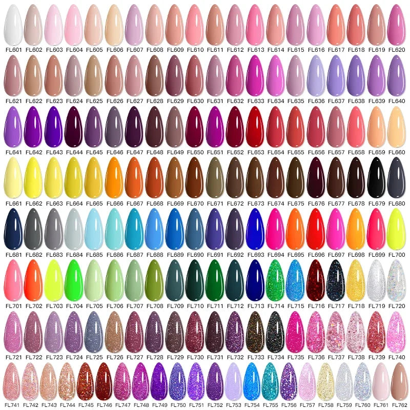 10ml Gel Nail Polish 162 Colors Nail Supplies Vernis Semi Permanent Nail Art Manicure Soak Off LED UV Gel Nail Varnishes Summer Tri Light Beauty
