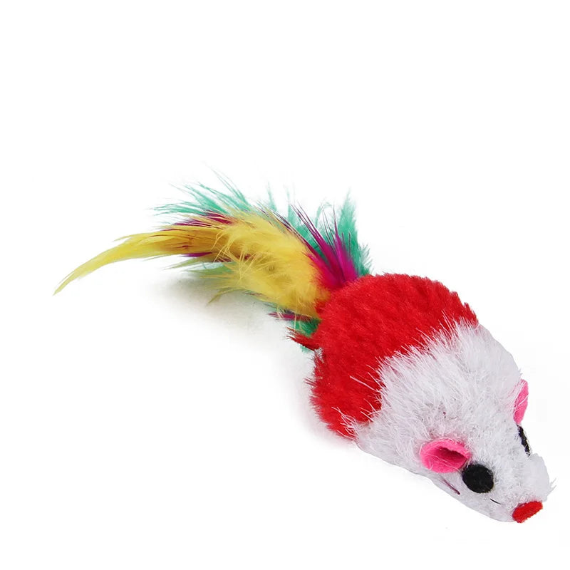 Kitten Toys Variety Pack-Pet Cat Toys Combination Set Cat Toy Funny Cat Stick Sisal Mouse Bell Ball Cat Supplies Pi-Mart