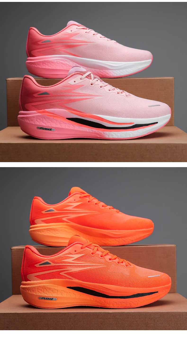 2026 Marathon Sneakers Athletic Men Shoes Carbon Board Comfortable High Quality Sports Nonskid Running Shoes Women Air Cushion Pi-Mart