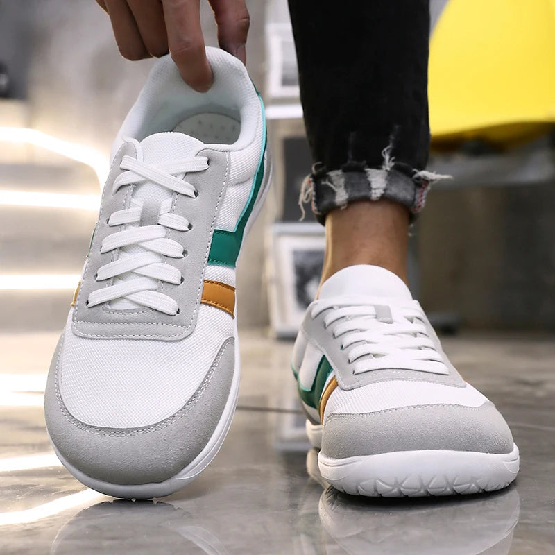 Wide Shoes Anti Slip Lightweight Breathable Running Shoes Minimalist Barefoot Cross Training Shoe Anti Slip Toe Walking Shoes Pi-Mart