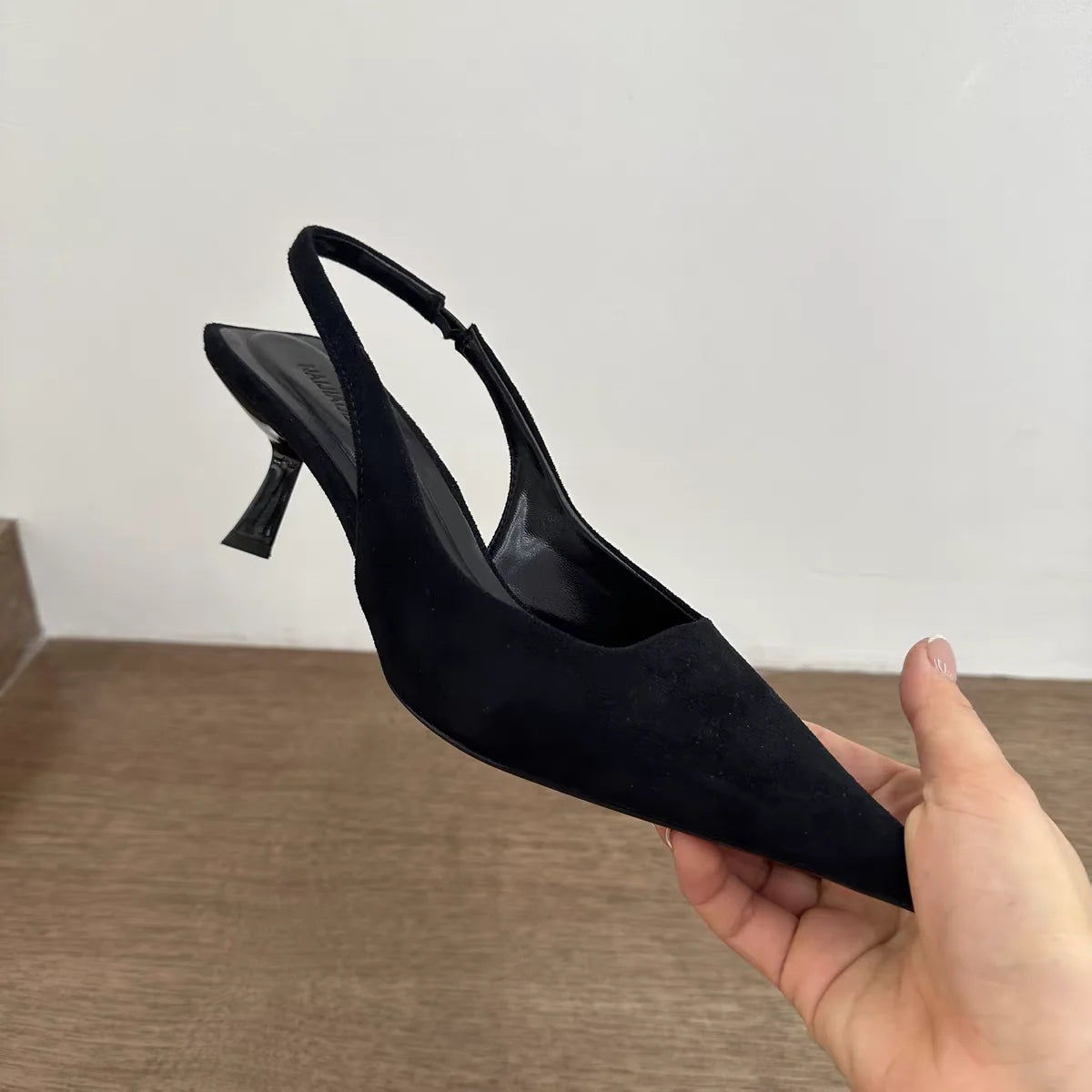 Summer Slip On Leopard Women Sandals Shoes Fashion Pointed Toe High Heel Stripper Party Ladies Sandalias Shoes Pi-Mart