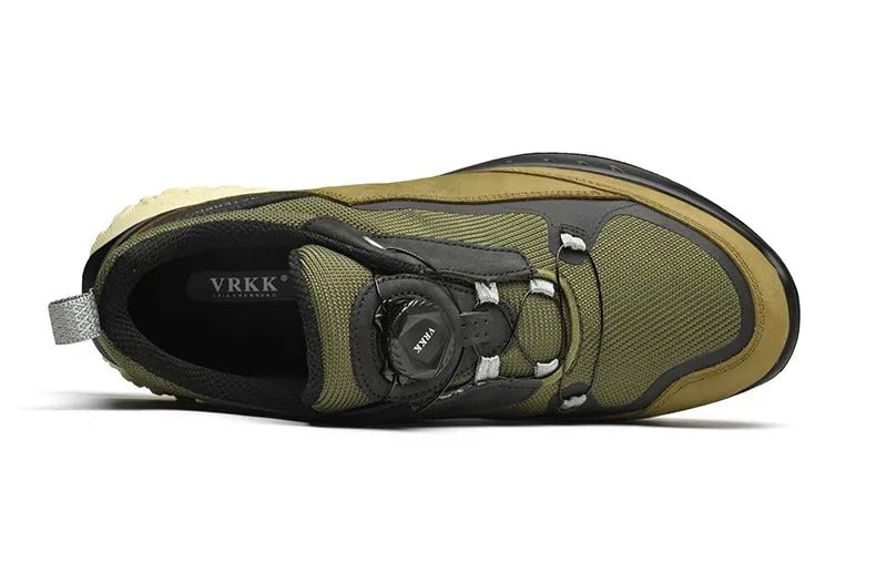 Fashion Waterproof Hiking Shoes Men's Climbing Shoes Anti-collision Fashion Outdoor Casual Lace-up Sneakers Pi-Mart