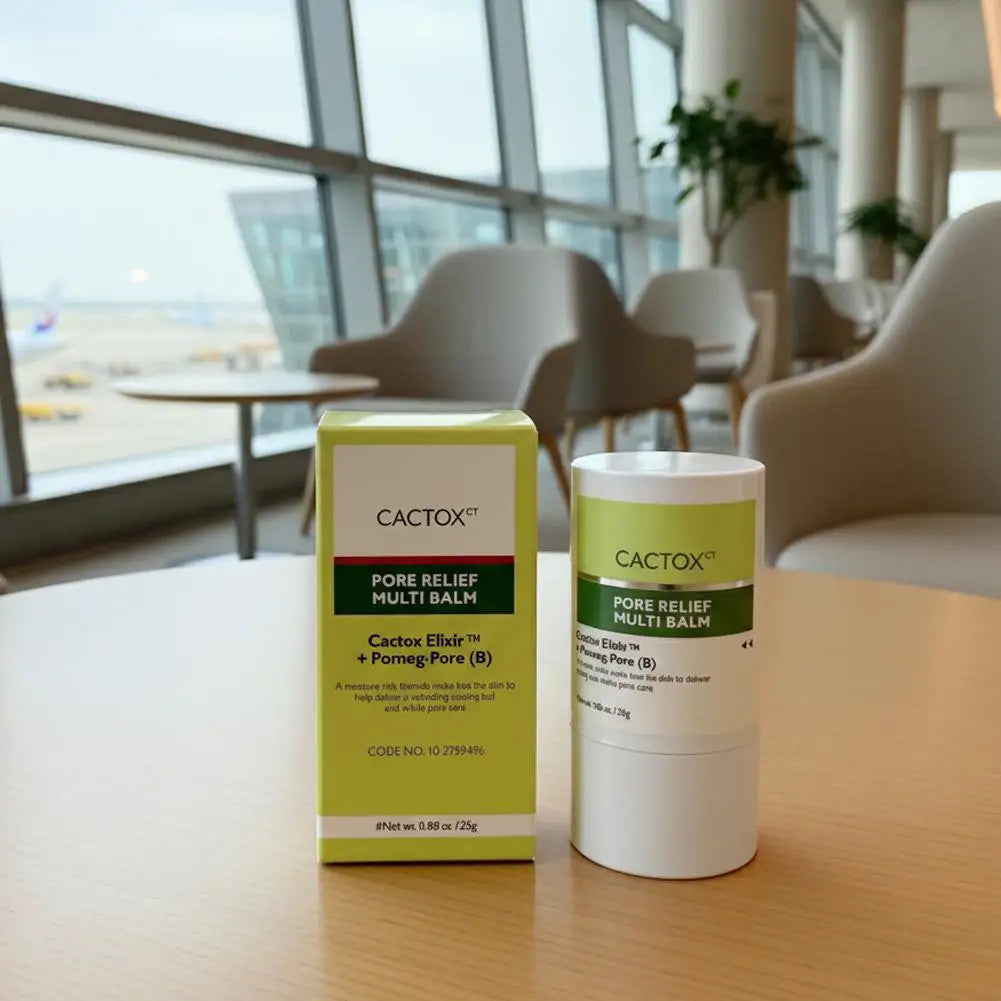 CACTOX Pore Relief Multi Balm 25g - Cactox Elixir & Pomeg-Pore Formula, Cooling Soothing Moisturizing Balm for Pore Care Pi-Mart