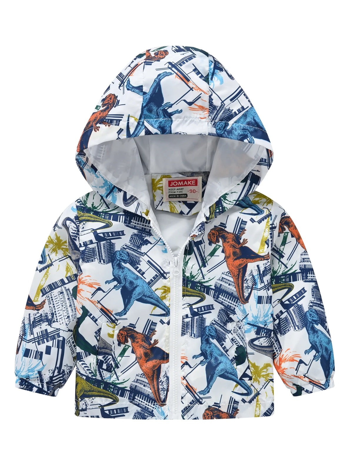 Spring and Autumn hooded thin jacket, fashionable and versatile, suitable for boys aged 1-7 Pi-Mart