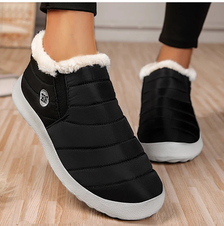 Winter Waterproof Fashion 2025 Men Casual Shoes Breathable Shoes Men Sneakers Slip On Black Men's Sneaker Leisure Soft Shoes Pi-Mart
