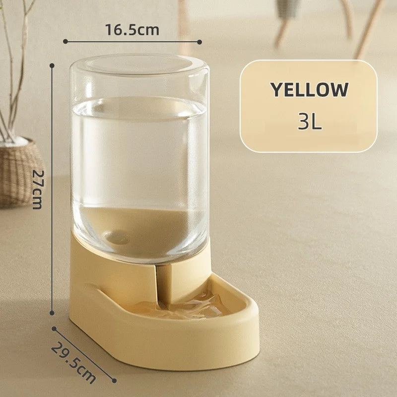 HOOPET Dogs Automatic Feeders Water Bottle Cats Bowl Food Storage Drinking Dispenser Container Pet Supplies Pi-Mart