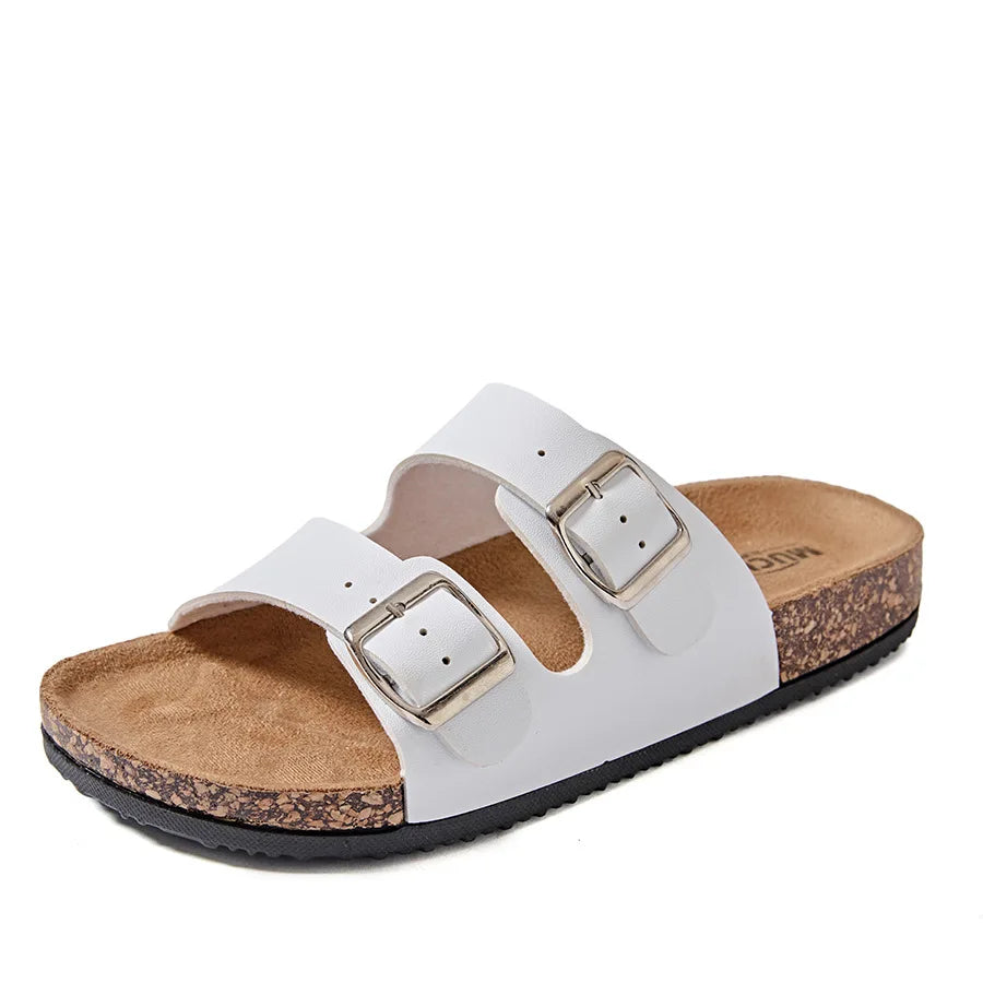 Cork slippers men's summer outerwear new style thick soled wear-resistant Boken shoes fashionable beach sandals 2026 Pi-Mart