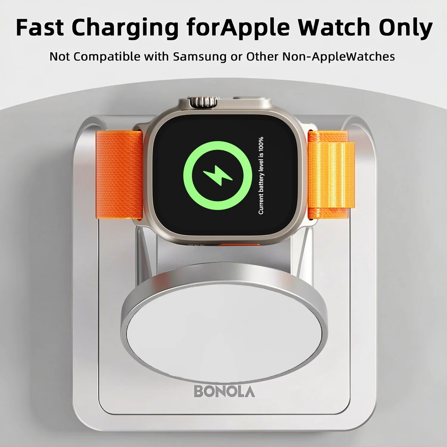 Bonola Magnetic 3 in 1 Wireless Charger for iPhone 17/16/15/13/14/12 30W Wireless Charging Station for Apple Watch/AirPods Pro LadyShow.Store