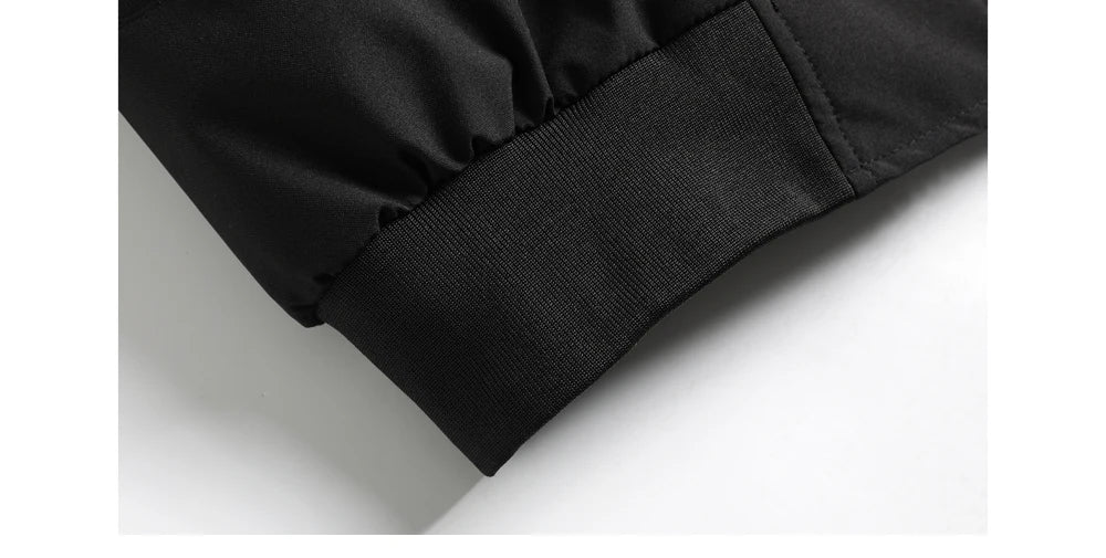 Autumn Winter Men's Warm Windbreaker Jacket Outdoor Man Thick Windbreaker Hiking Hooded Coats Men Thermal Sports Zipper Parkas J Pi-Mart