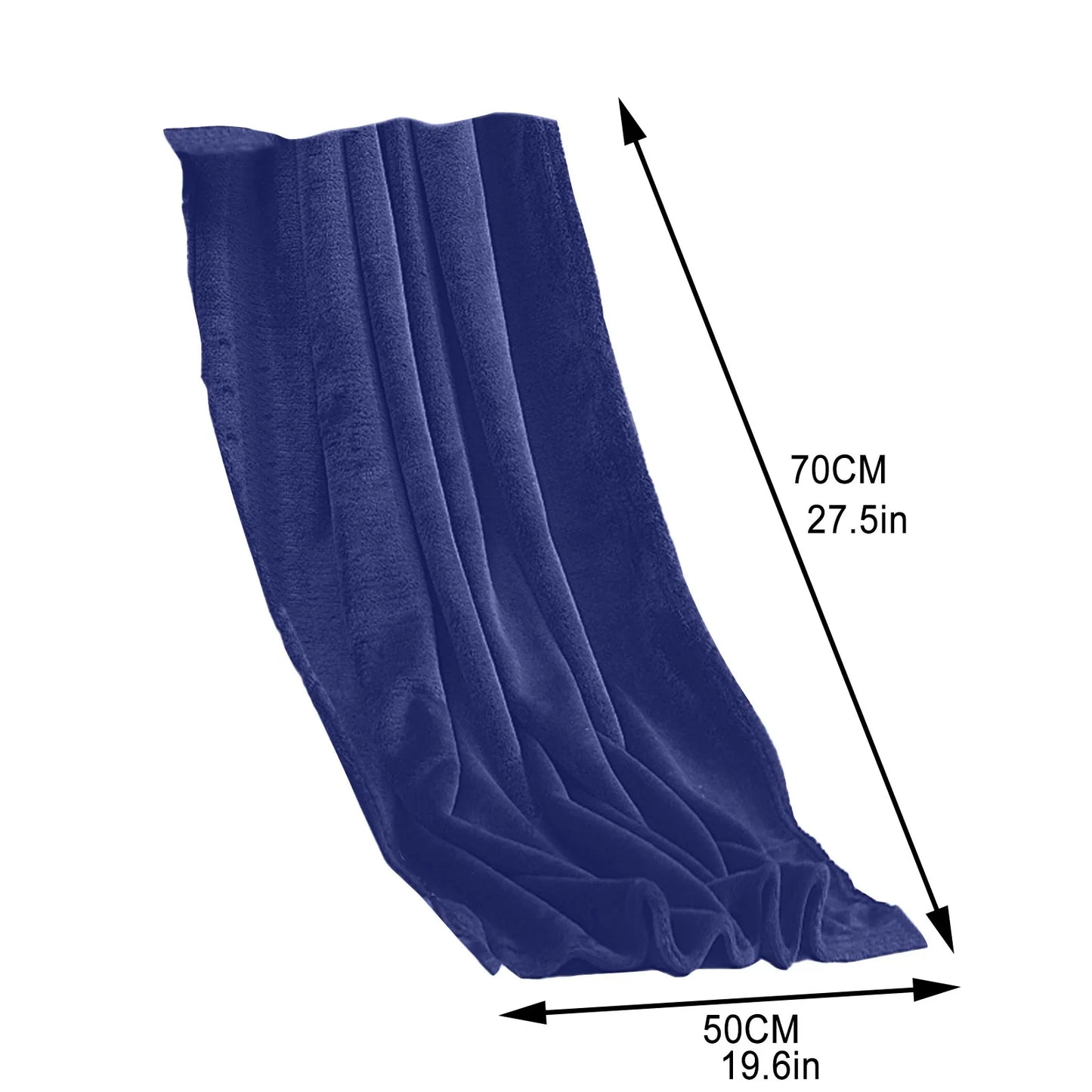 Plain Flannel Coral Blanket Small Fleece Sheet Super Warm Solid Micro Plush Fleece Blanket Throw Rug Sofa Bedding Supplies Pi-Mart