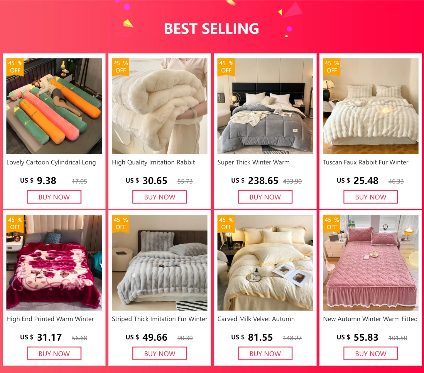 Lovely Cartoon King Size Duvet Cover Set 220x240 Skin Friendly Double Bed Quilt Cover Blanket Comforter Cover and Pillowcase Pi-Mart