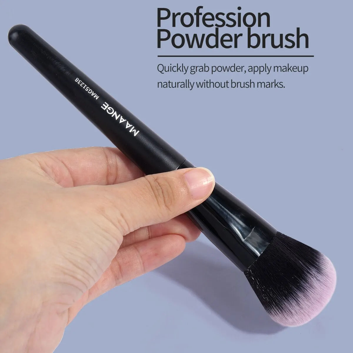 Maange 20Pcs Makeup Brushes with Box Professional Cosmetic Powder Eye Shadow Foundation Blush Blending Beauty Tool For Women Tri Light Beauty