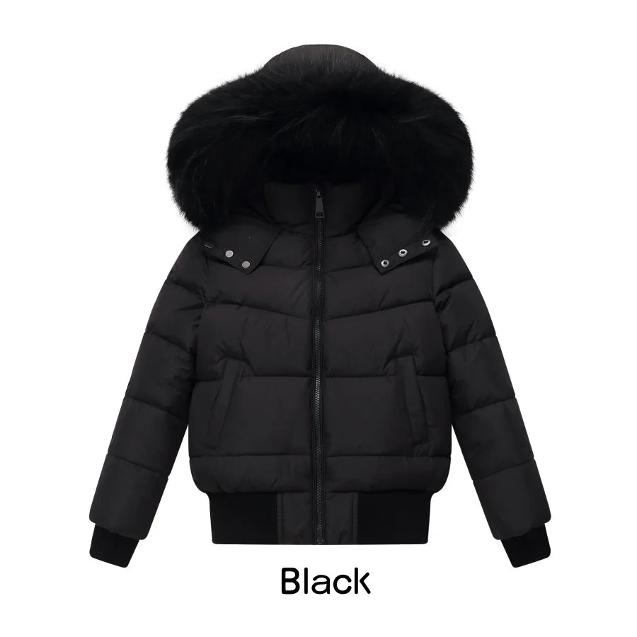 AP 2025 winter design waterproof fabric children down coat for girls and boys clothes Pi-Mart