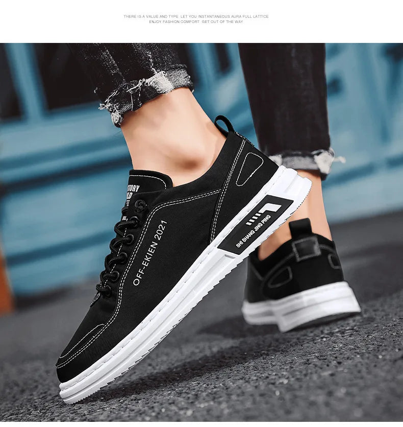 Men's Flats Shoes Luxury Men's Sneakers Spring Autumn 2025 Outdoor Sport Shoes for Men Fashion Vulcanized Shoe Tenis Para Hombre Pi-Mart