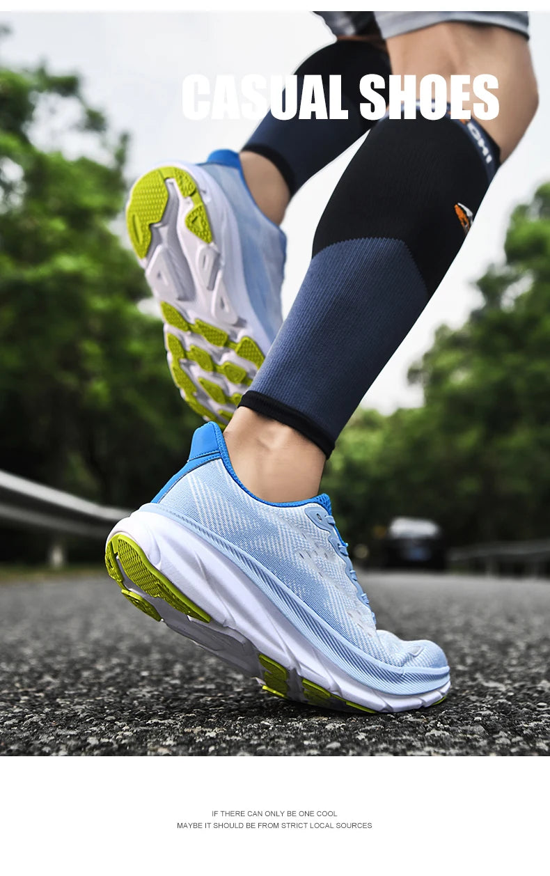 New Running Casual Sports Shoes Outdoor Comfortable Spring Summer Non-slip Sneakers Unisex for Men Women Soft Trainer Men Trail Pi-Mart
