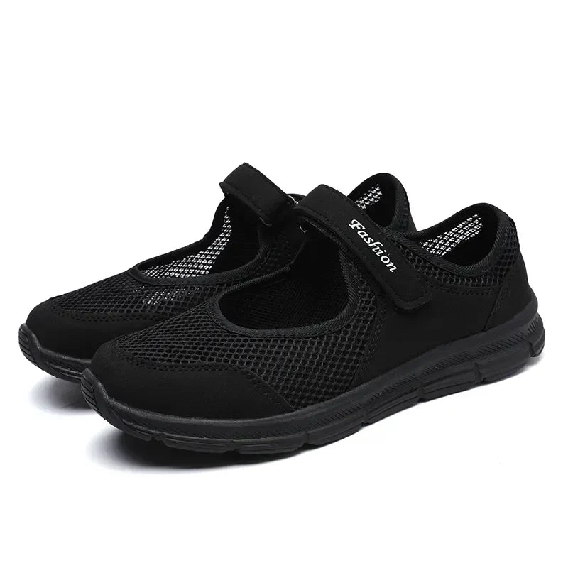 Women Shoes Breathable Vulcanized Shoes White ZapaWomen Sneakers Fashion Breathable Mesh Casual Walking Shoes Women Work Shoes LadyShow.Store