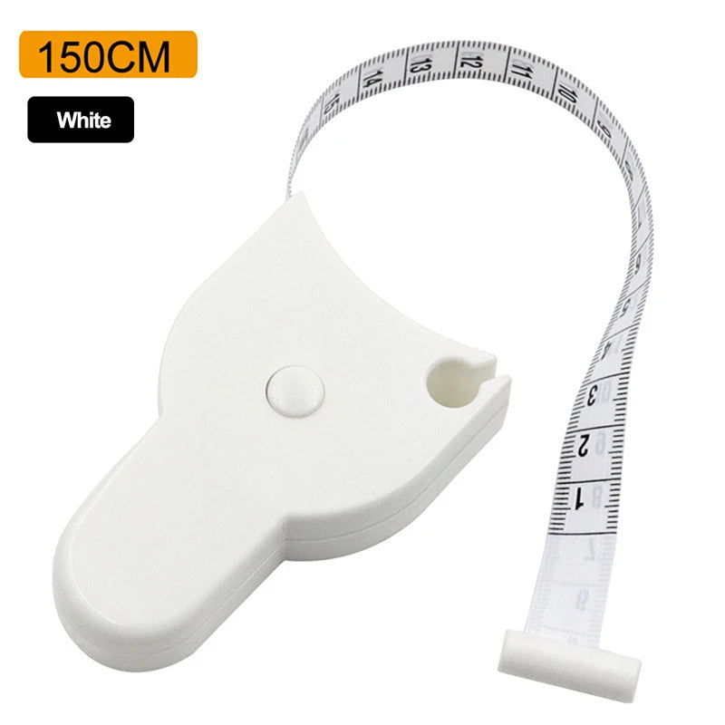 Portable Fitness Telescopic Health Tape Measure With Handle Torch Y-shaped Tape Measure Waist Circumference Tape Measure Pi-Mart