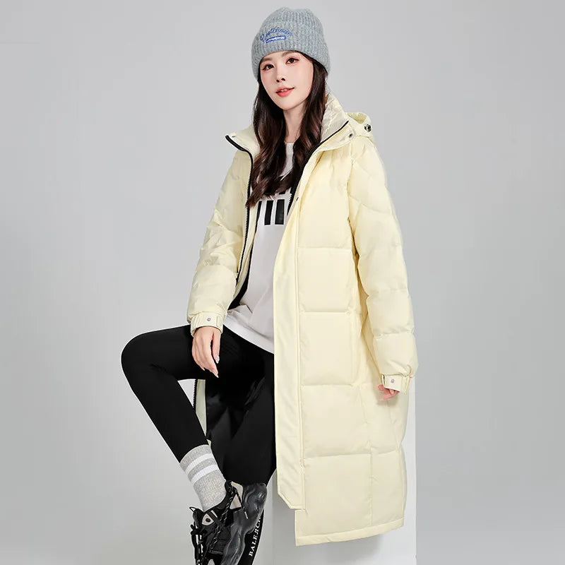Women's winter down jacket coats Parkas Warm Woman clothes brand luxury Long Padding padded puffer jackets outerwears HXY289 Pi-Mart