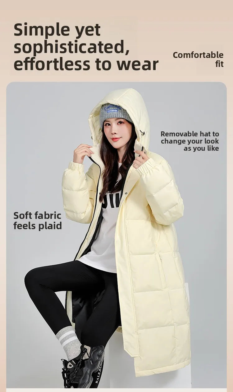 Women's winter down jacket coats Parkas Warm Woman clothes brand luxury Long Padding padded puffer jackets outerwears HXY289 Pi-Mart