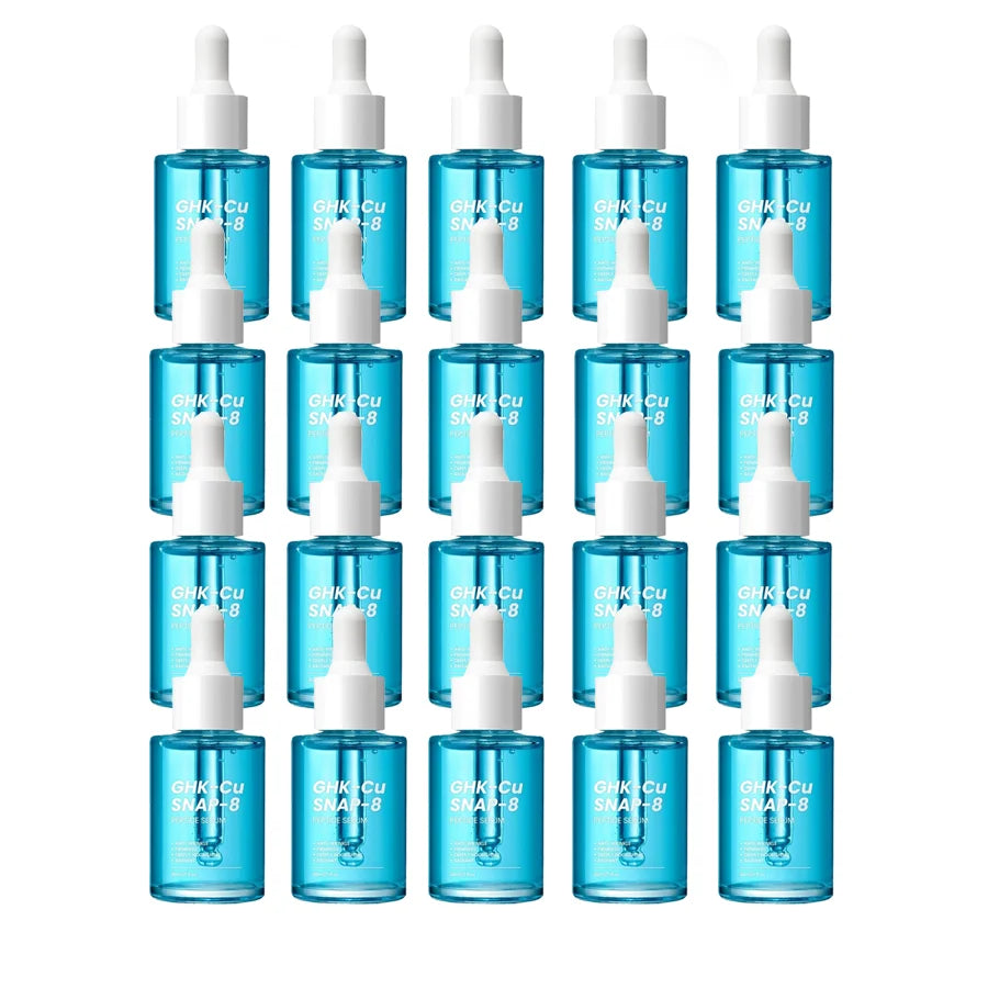 Premium GHK-Cu Copper Peptide SNAP-8 Anti-Aging Essence Fade Fine Lines Lifting Firming Hydration Boost Collagen All Skin Types Pi-Mart