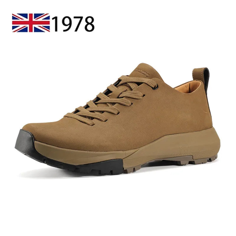 Men Sports Running Shoes Outdoor Walking Soft Casual Sneakers Fashion Designer Genuine Leather Sneaker Waterproof Shoes Men Pi-Mart