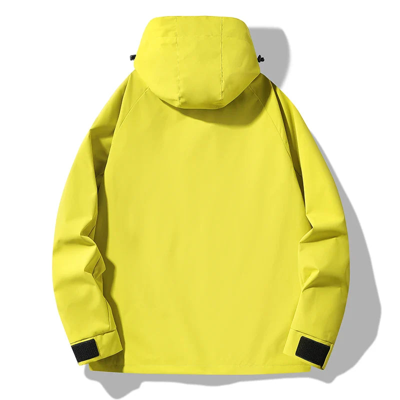 JNLN Women's Men's Waterproof Jacket Climbing Hiking Camping Trekking Windbreaker Unisex Outdoor Windproof Rain Coat Antifouling LadyShow.Store