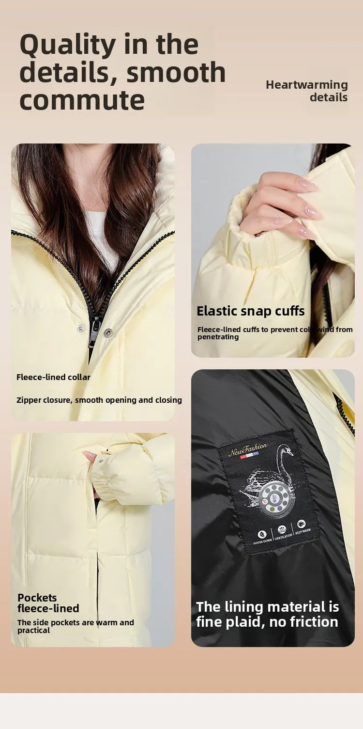 Women's winter down jacket coats Parkas Warm Woman clothes brand luxury Long Padding padded puffer jackets outerwears HXY289 Pi-Mart