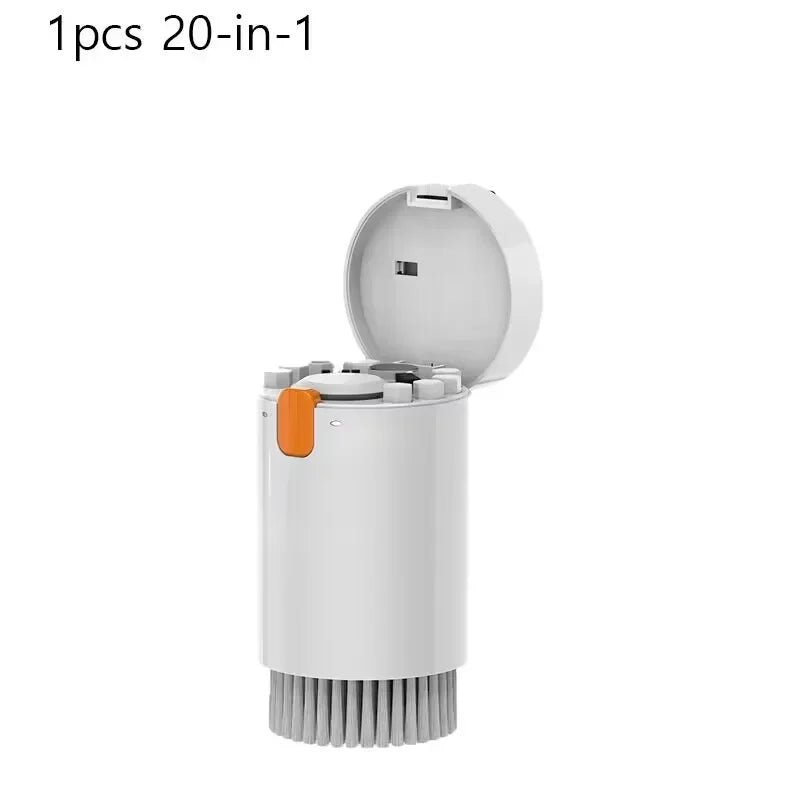 Multifunctional 20-in-1 Cleaner Kit Earphones Cleaning Pen brush Screen Cleaner Computer Keyboard Brush Keycap Puller Pi-Mart