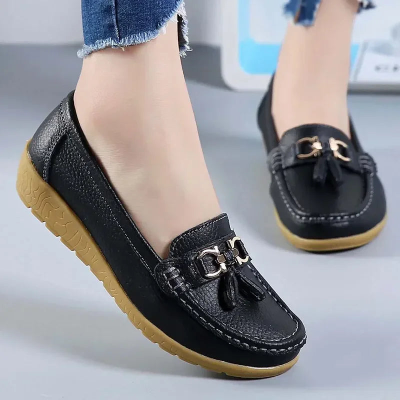 Women Shoes Slip On Loafers For Ballet Flats Women Moccasins Casual Sneakers Zapatos Mujer Flat Shoes For Women Casual Shoes LadyShow.Store