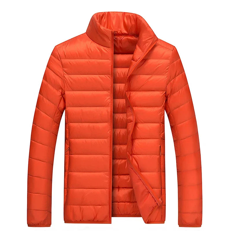 Men All-Season Warm Down Jacket Coats Mens Waterproof Windproof Down Jackets Spring Autumn Winter Casual 90% Down Jackets Male LadyShow.Store