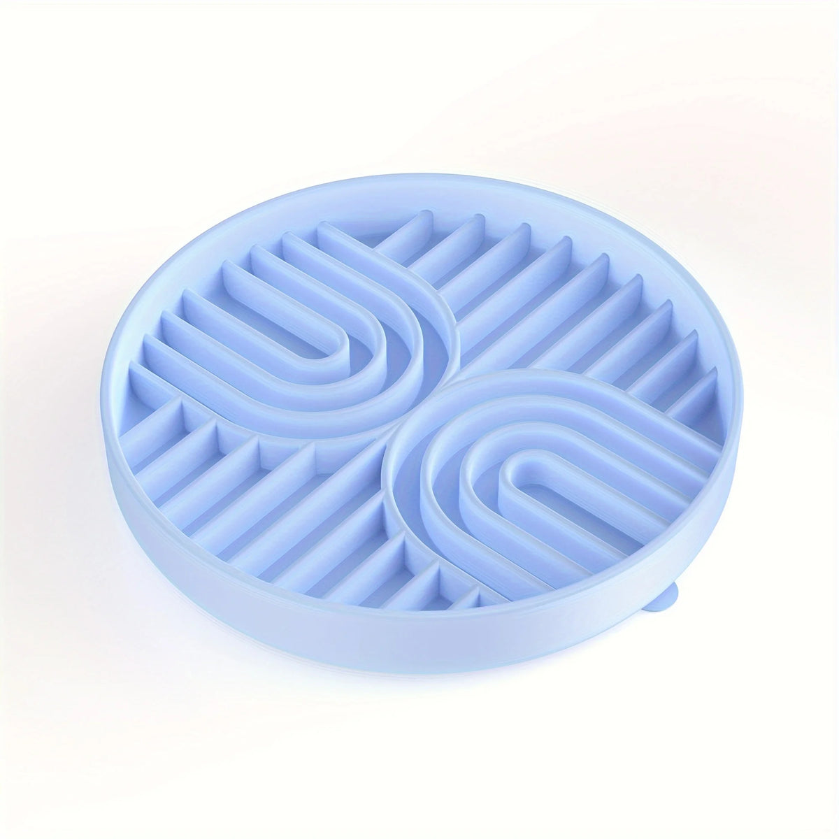 Silicone Dog Bowl Slow Feeder with Suction Cup Slow Feeding Pad Dog Licking Pad Anxiety-relieving Utensils Pet Supplies Bowls Pi-Mart