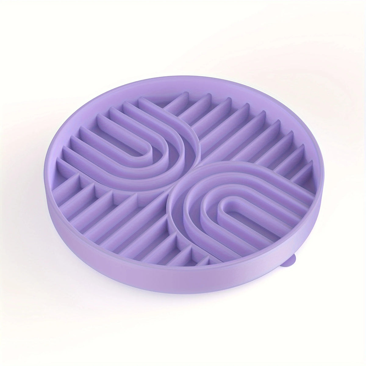 Silicone Dog Bowl Slow Feeder with Suction Cup Slow Feeding Pad Dog Licking Pad Anxiety-relieving Utensils Pet Supplies Bowls Pi-Mart
