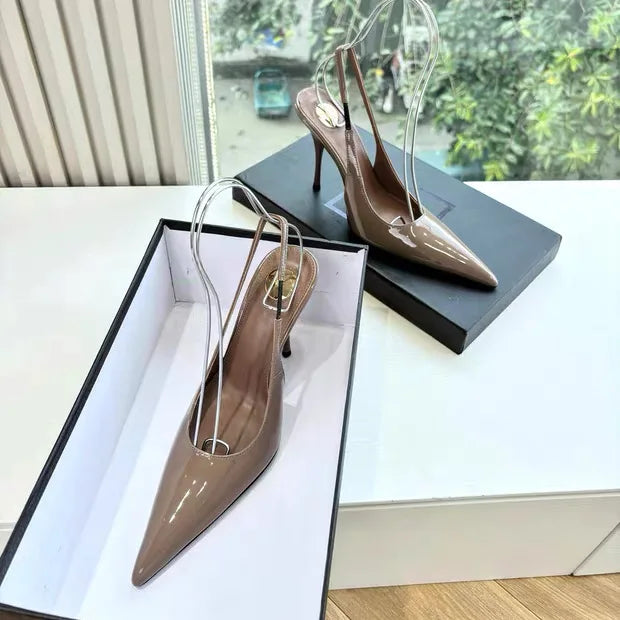 2026 Spring/Summer New Pointed Stiletto Sandals Fashionable and Sexy Party Wedding Women's High Heel Sandals LadyShow.Store