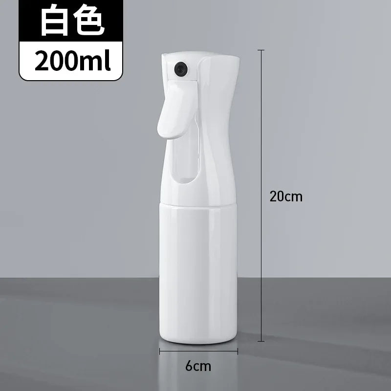 500/300/200ml Hair Spray Bottle Refillable Bottles Continuous Mist Watering Can Automatic Salon Barber Water Sprayer Hair Tools Tri Light Beauty