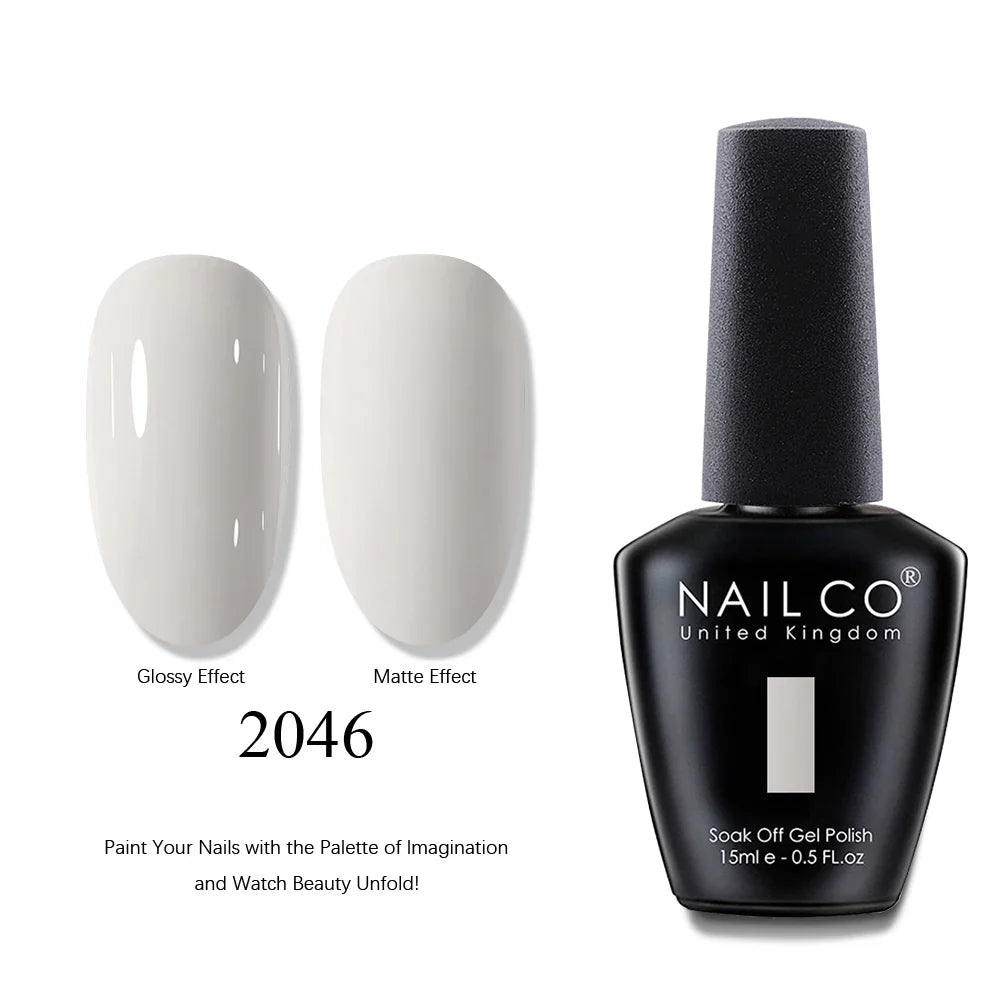 NAILCO 15ml Brown Nails Art Red Color Gel Nail Polish Semi-permanent UV Gel Polish Coffee Manicure Chocolate Hybrid Nail Varnish Tri Light Beauty