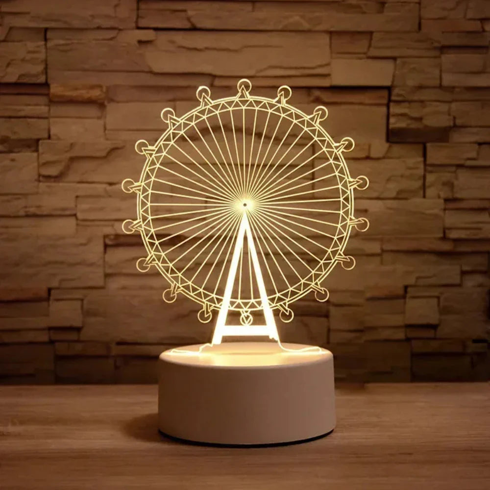 3D Artisitc Light with Stand