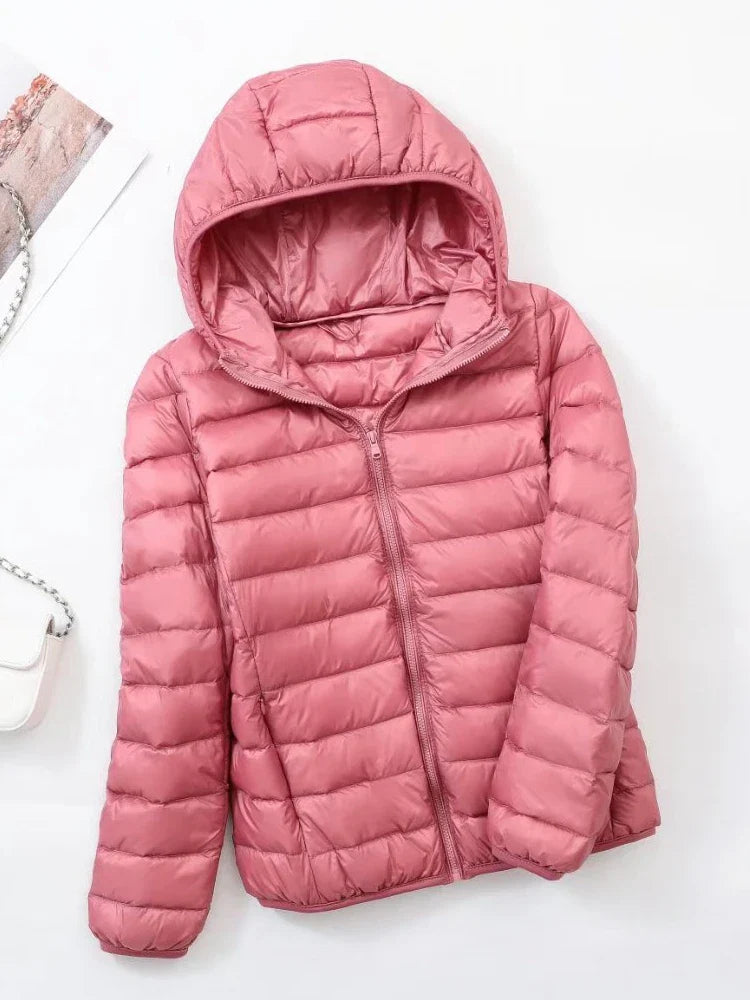 NewBang Brand Women's Down Jackets 90% Ultra Light Duck Down Women Lightweight Coat Hooded Female Windbreaker Parka Plus Coats LadyShow.Store