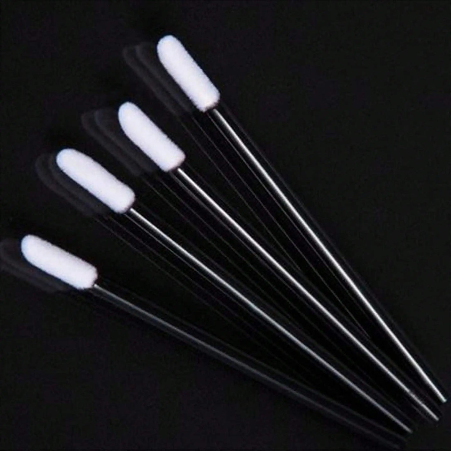 100pcs/Set Disposable Lip Brushes, Makeup Applicator Wands For Lipstick, Lip Gloss, Cosmetic Beauty Tools Kit,Giveaways Pi-Mart