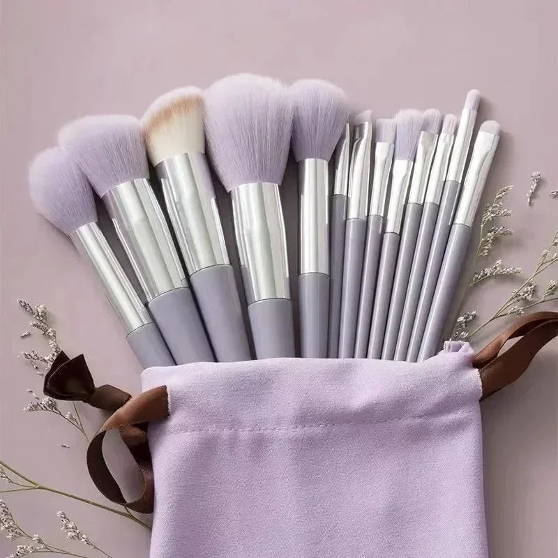 3/13/22pcs Professional Makeup Brushes Tools Set Make Up Brush Tools Kits for Eyeshadow Eyeliner Cosmetics Brushes Maquiagem Pi-Mart