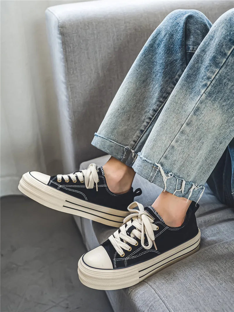 Luxury Men's Sneakers Casual Breathable Trainer Race Fashion Loafers Running Shoes for Male Tenis Pi-Mart