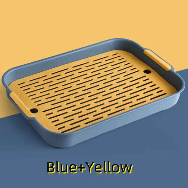 Rabbit Litter Box Small Pet Toilet Tray Bunnies Corner Toilet Box For Ferret Hamster Dragon Cat Guinea Pig Dutch Pig Supplies Pi-Mart