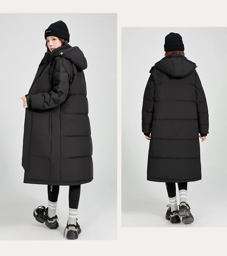 Women's winter down jacket coats Parkas Warm Woman clothes brand luxury Long Padding padded puffer jackets outerwears HXY289 Pi-Mart