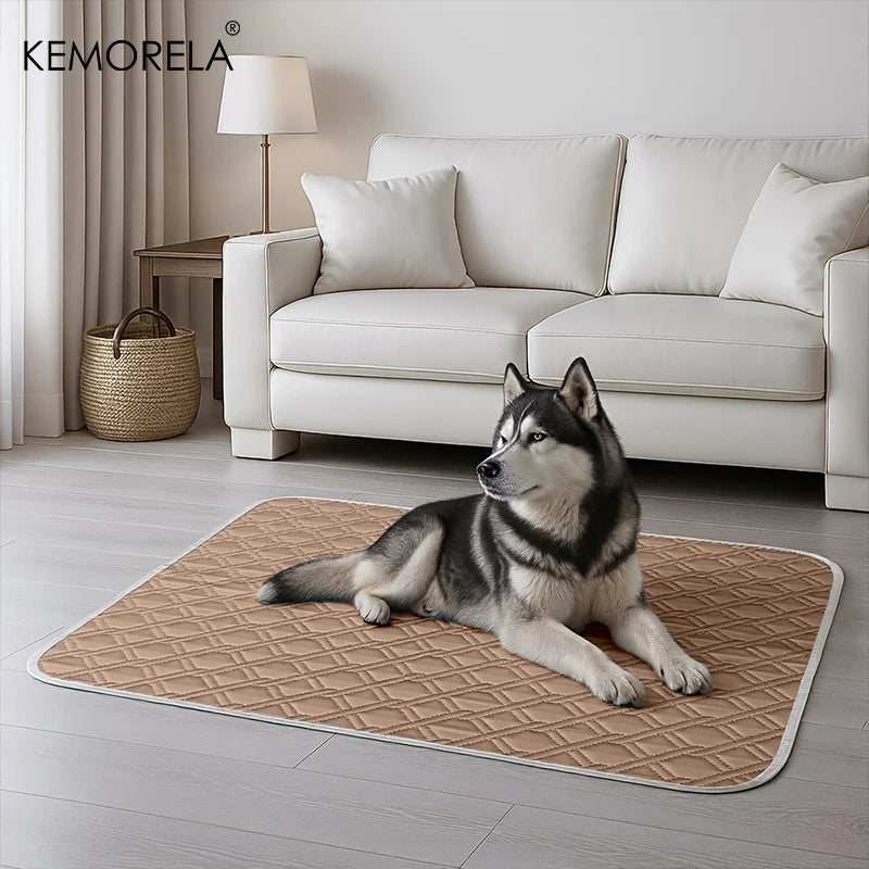 KEMORELA Dog Cat Summer Cooling Pad Mat Washable Puppy Big Dog Ice Gel Bed Mattress Cool Mascotas Cushion Blanket Pet supplies Pi-Mart