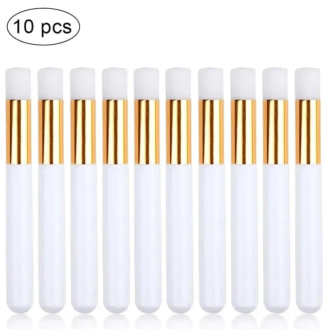 10/20/50pcs Eyelash Cleaning Brush Lash Shampoo Brush for Eyelash Extensions Peel Off Nose Pore Blackhead Remover Makeup Tools Tri Light Beauty