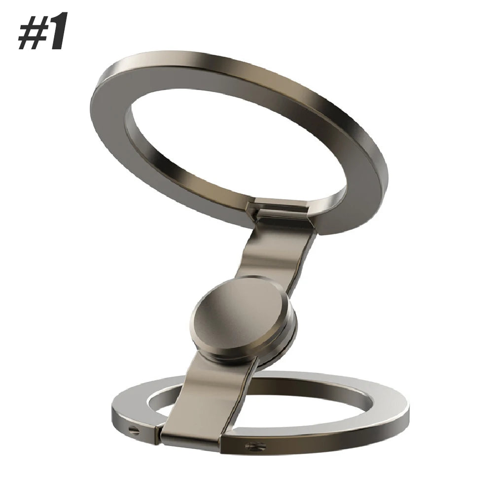 Magnetic Phone Stand 360° Rotating,3 in 1 Foldable Car & Desk Holder,Strong Magnet Grip with Fidget Spinner for OfficeTravelHome Pi-Mart
